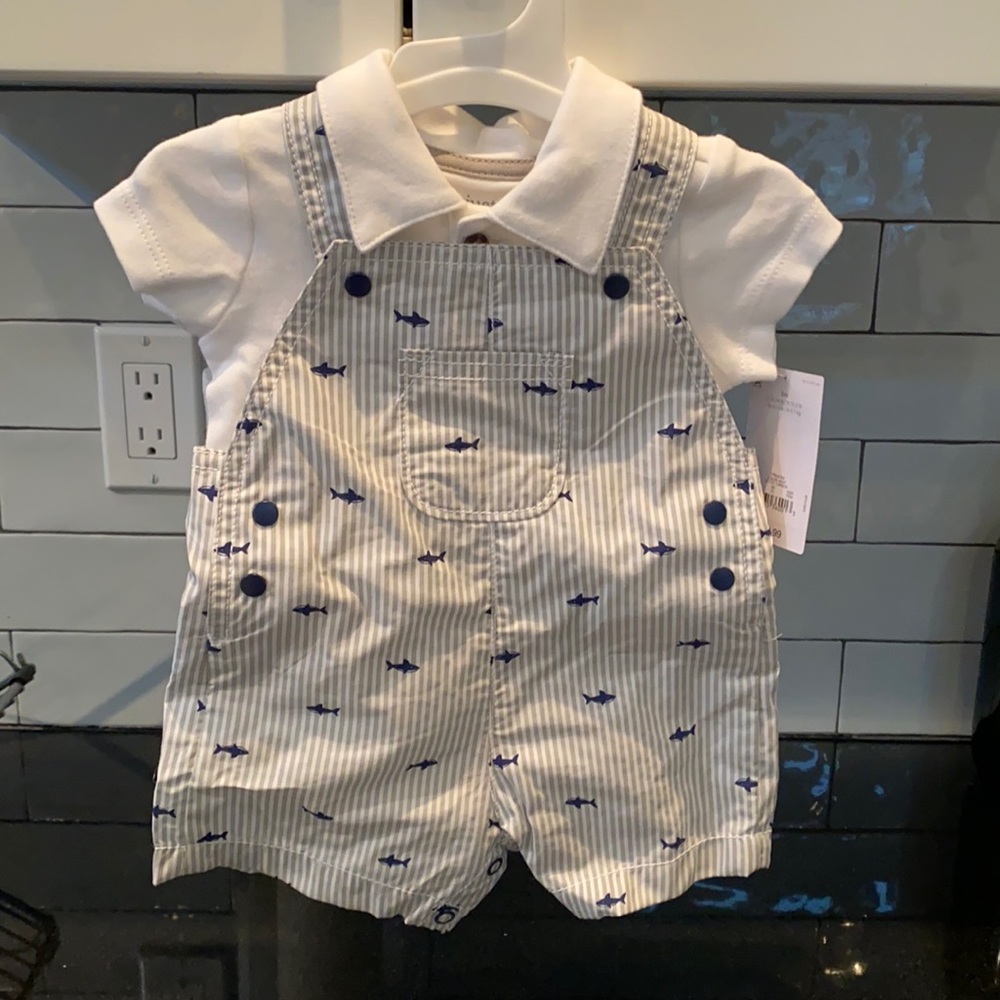 👶🏼Cuteness Overload!Carter’s 3 m Shortalls!👶🏼